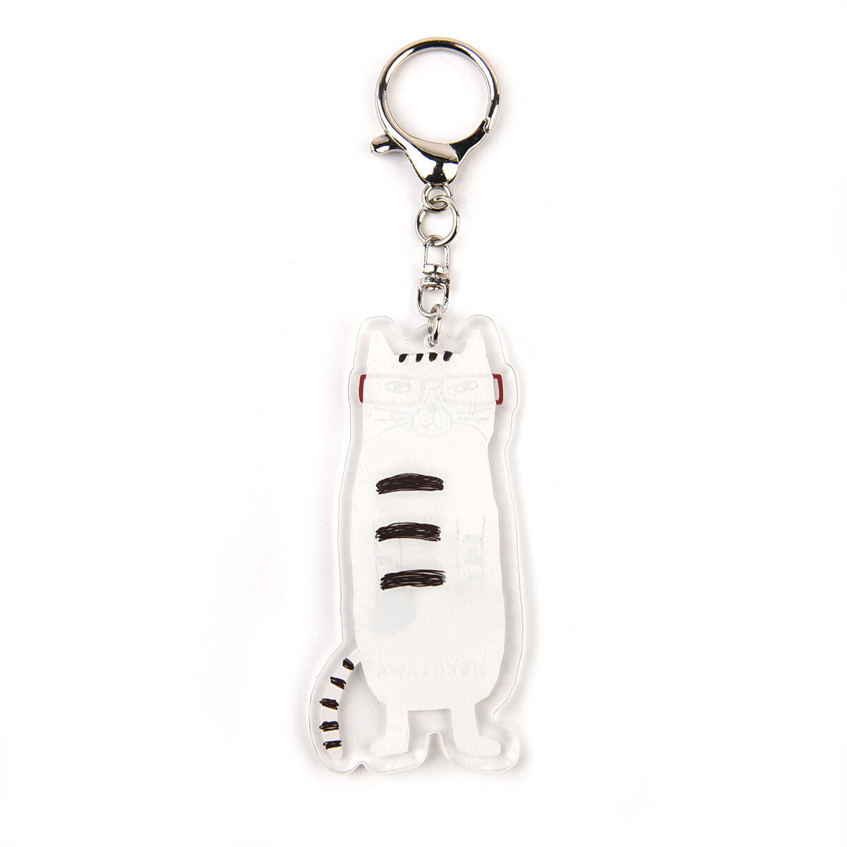 Acrylic Keychain - Quirky Cat Characters by Kususguru