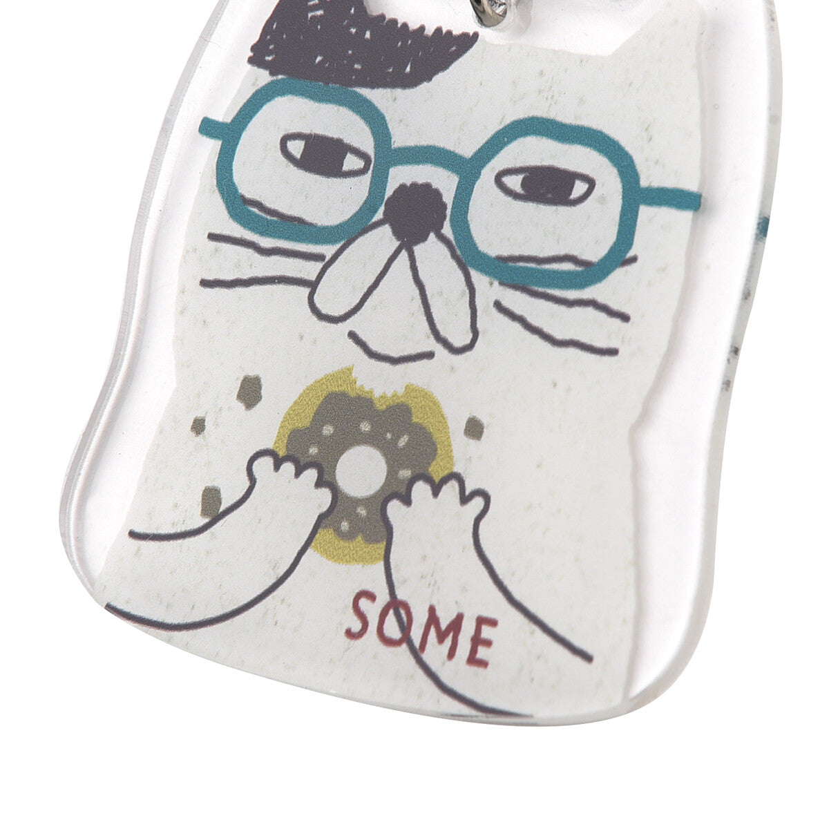 Acrylic Keychain - Quirky Cat Characters by Kususguru