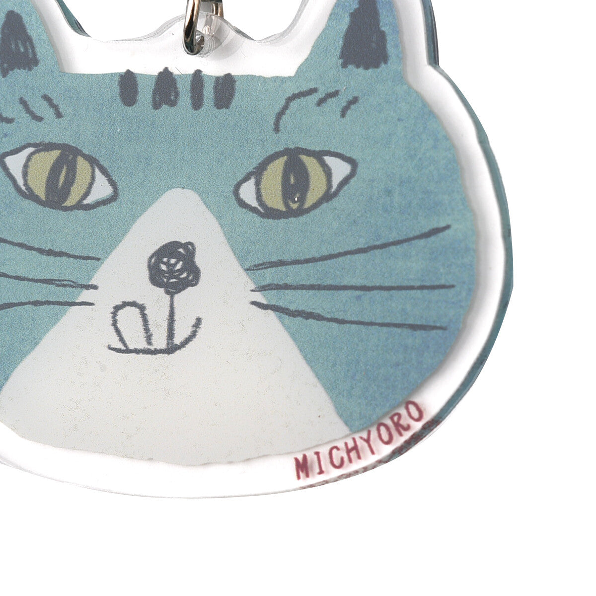 Acrylic Keychain - Quirky Cat Characters by Kususguru