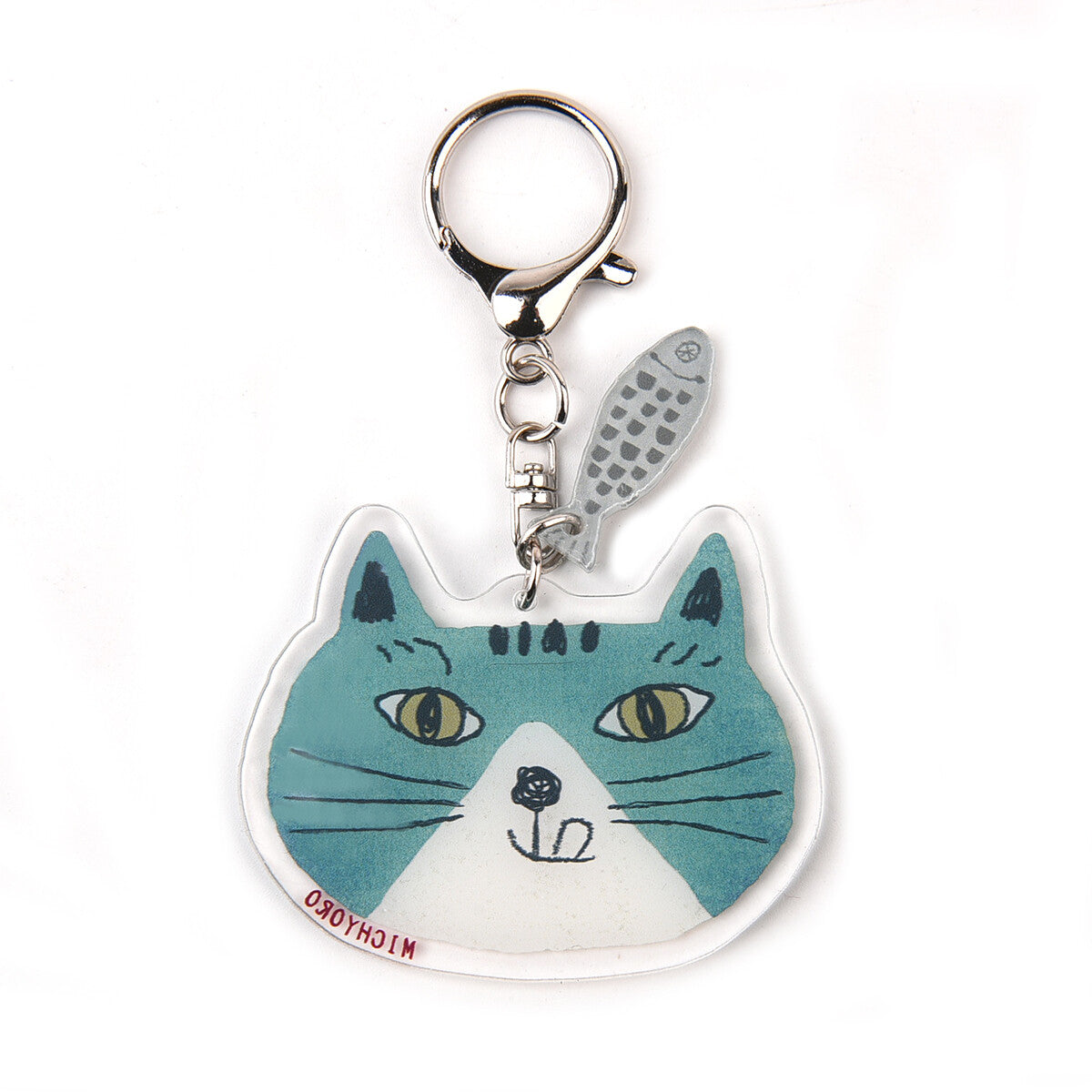 Acrylic Keychain - Quirky Cat Characters by Kususguru