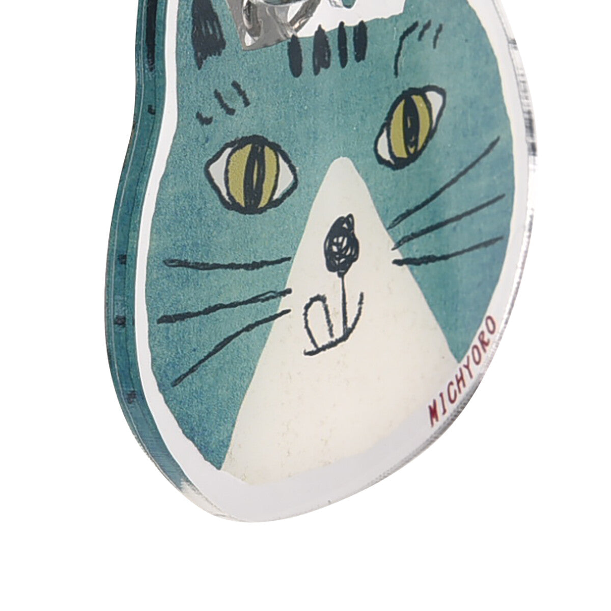 Acrylic Keychain - Quirky Cat Characters by Kususguru