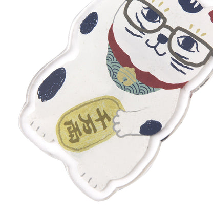 Acrylic Keychain - Quirky Cat Characters by Kususguru