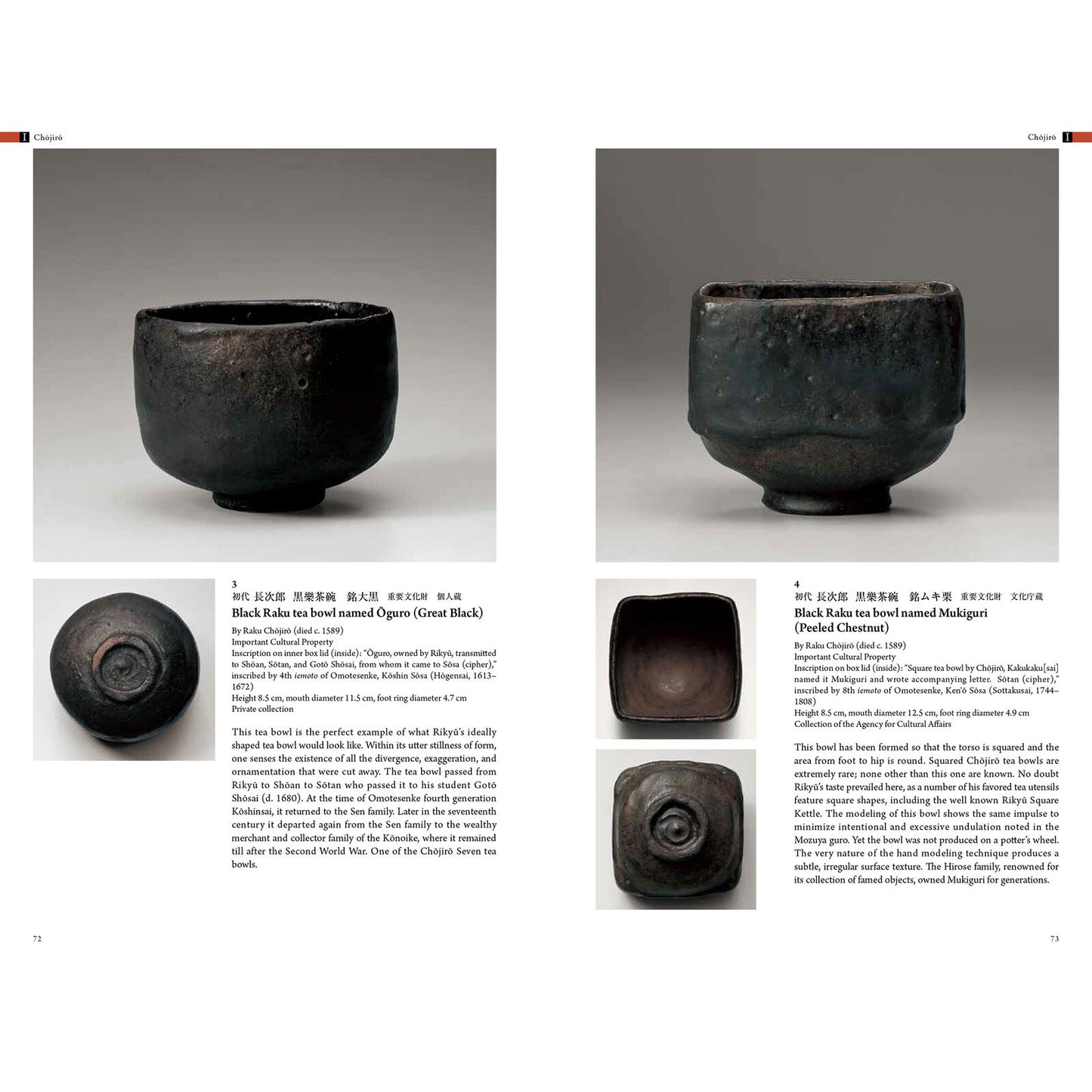 RAKU - A Living Tradition: Sixteen Generations of Japanese Tea Bowl Makers