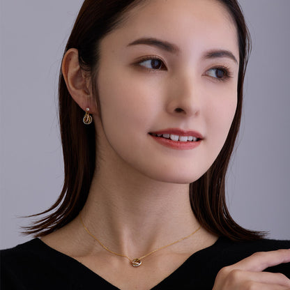 3 Color Layered Pendant Necklace - Melody Accessory