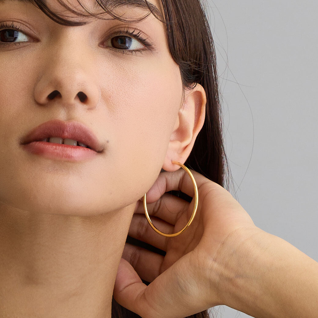 Large Hoop Earrings 45mm