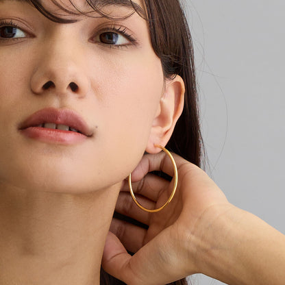 Large Hoop Earrings 45mm