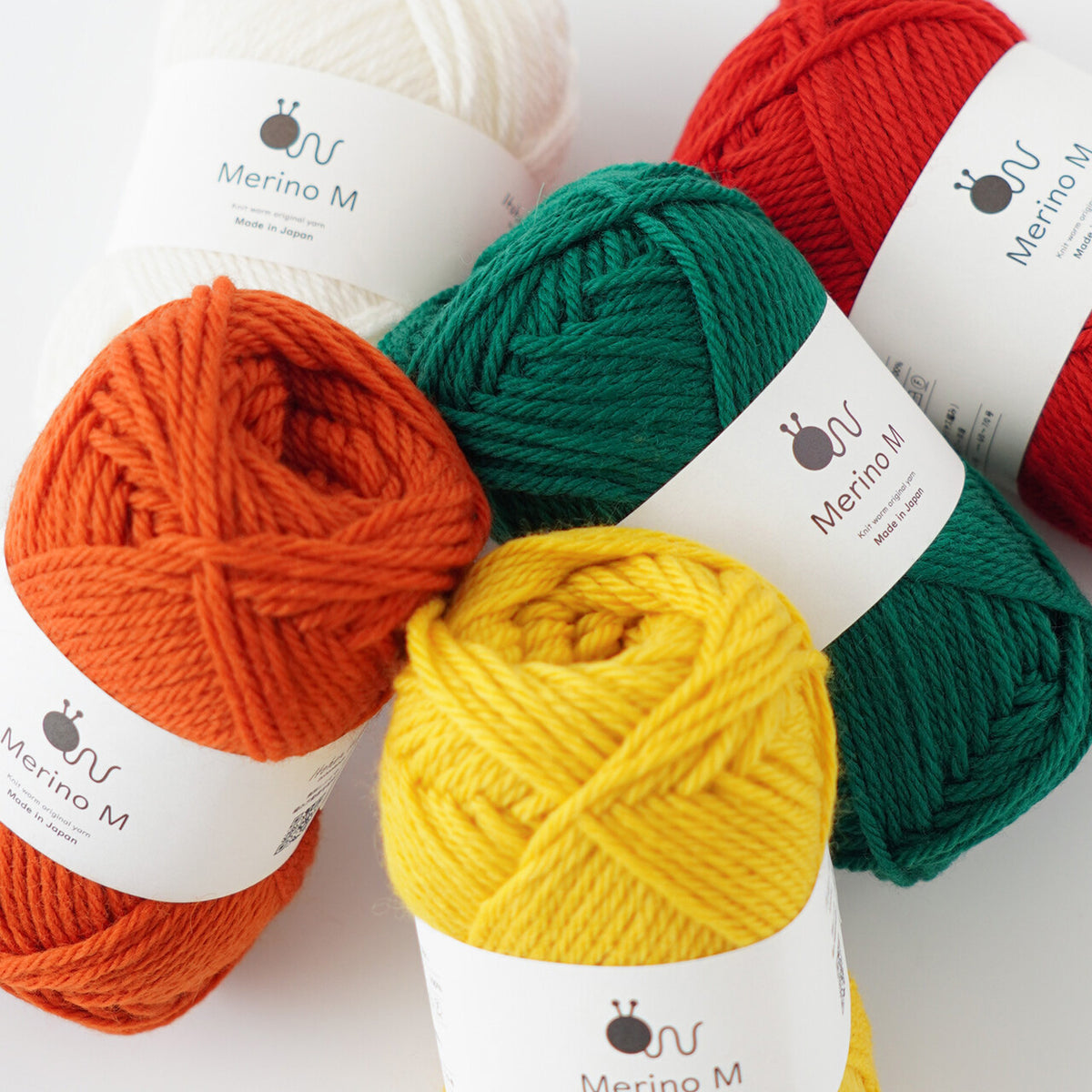 Knitworm Christmas Amigurumi Ornament Knitting Kit | 5 Designs