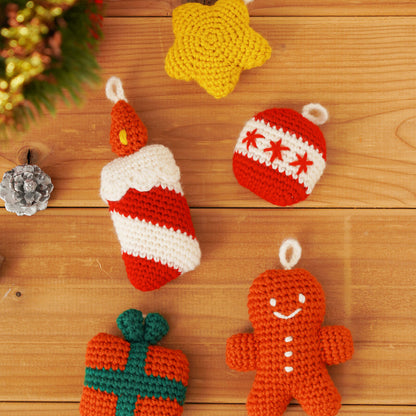 Knitworm Christmas Amigurumi Ornament Knitting Kit | 5 Designs