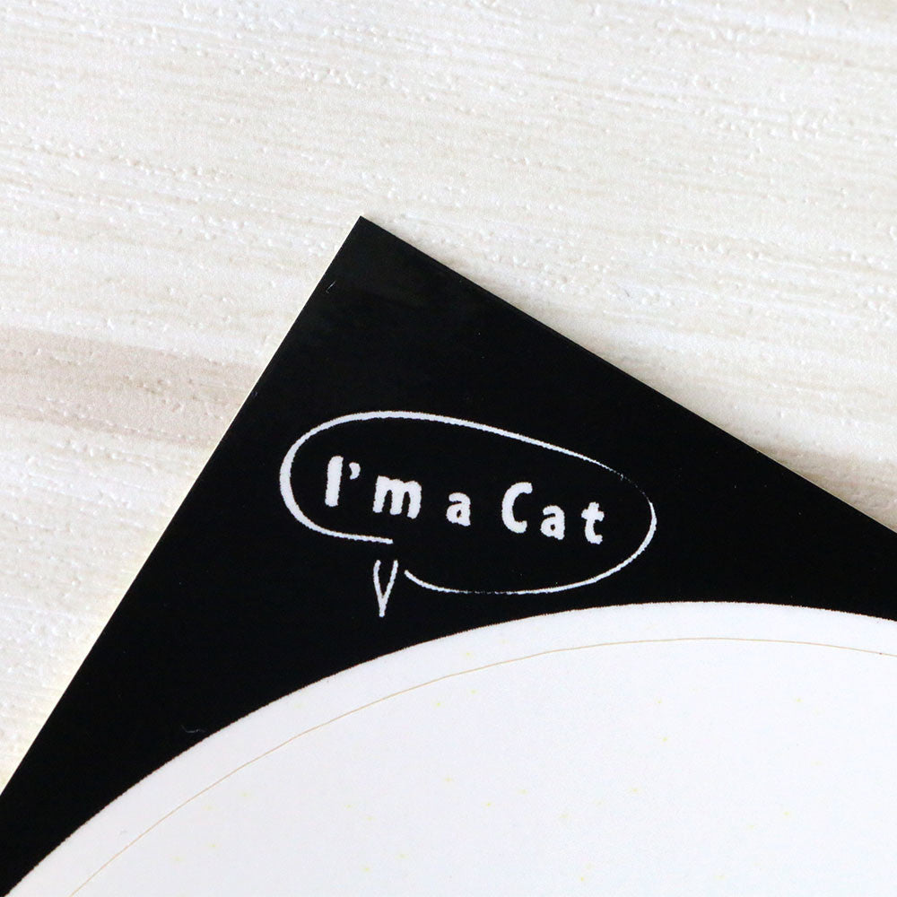 Cat Sticker Black Cat