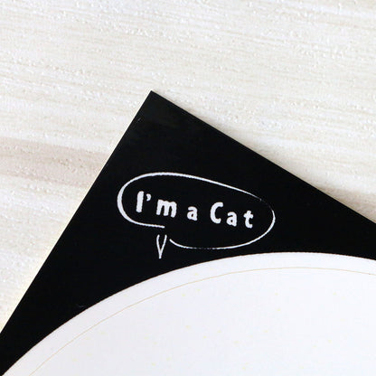 Cat Sticker Black Cat