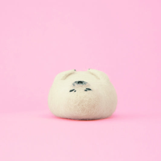 Needle Felting Kit Seal – DIY Wool Animal Craft