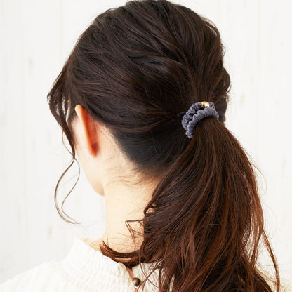 Matte Satin Hair Tie Scrunchie - Elegant Ponytail Holder