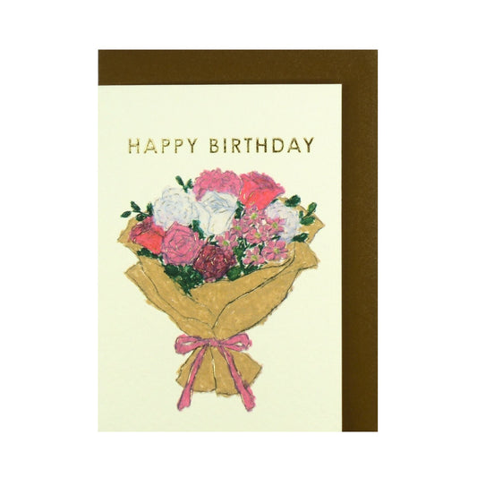 Greeting card bouquet