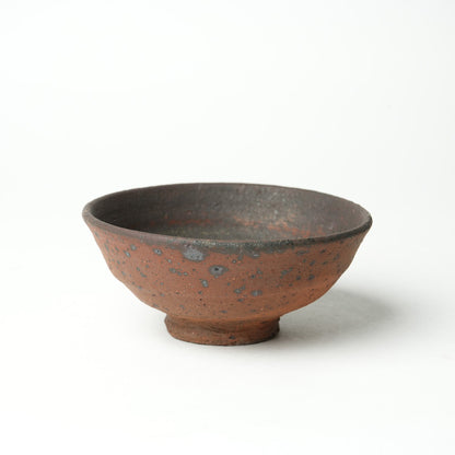 Keiji Tanaka Chawan Rice/Matcha Bowl Nanban Woodfired