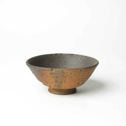 Keiji Tanaka Chawan Rice/Matcha Bowl Nanban Woodfired