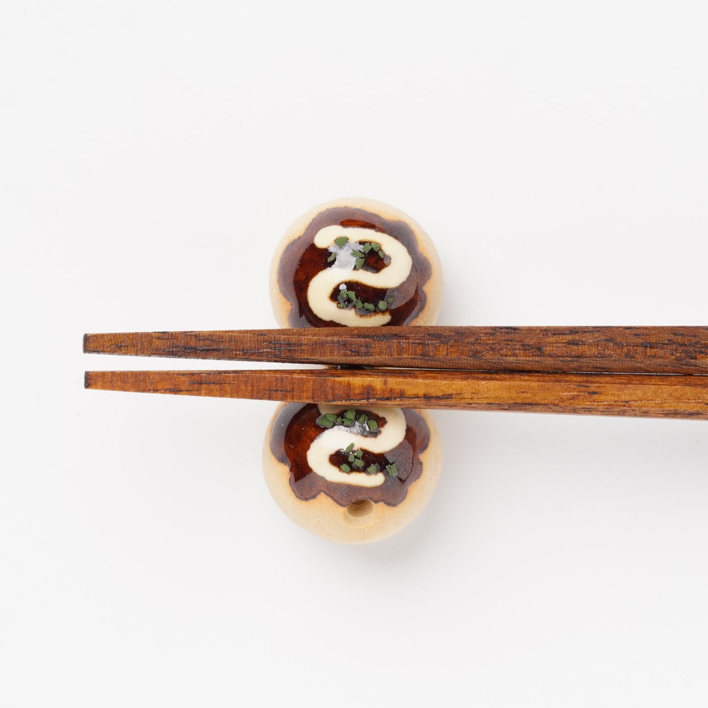 Ihoshiro Kiln Chopstick Rest – Takoyaki Japanese Snack