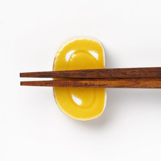 Ihoshiro Kiln Chopstick Rest – Tamagoyaki Japanese Omelette