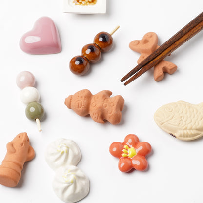 Ihoshiro Kiln Chopstick Rest – Taiyaki Japanese Sweet