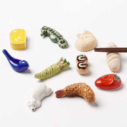 Ihoshiro Kiln Chopstick Rest – Takoyaki Japanese Snack