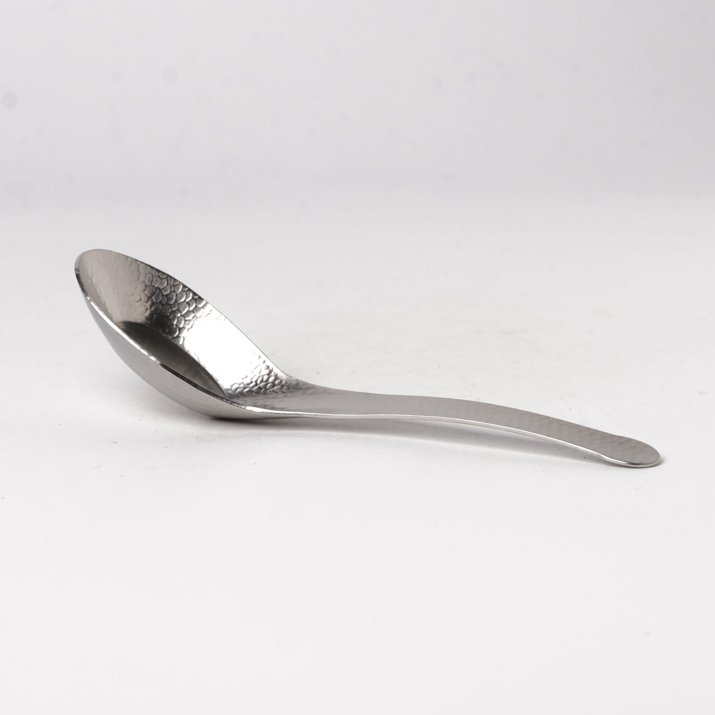SALUS Nagomi Hammered - Pattern Japanese Cutlery - Large Chinese Spoon