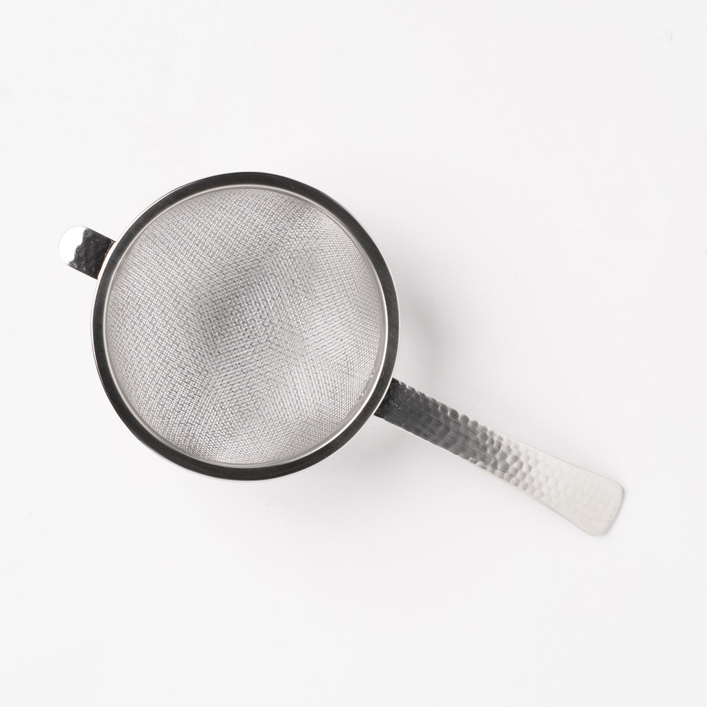 Nagomi Hammered - Pattern Tea Strainer with Handle
