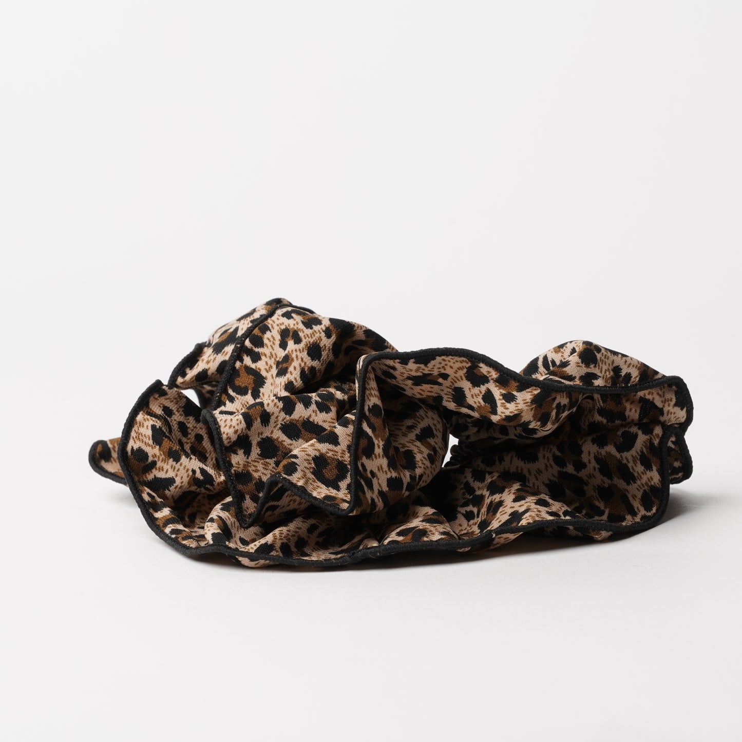Hair Scrunchie Tie - Leopard Print