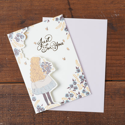 Kurahashi Rei Postcard "For You"