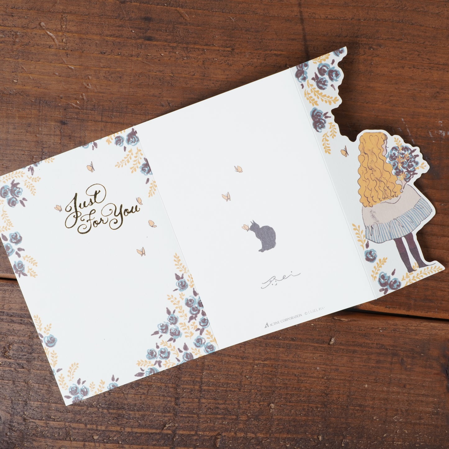 Kurahashi Rei Postcard "For You"