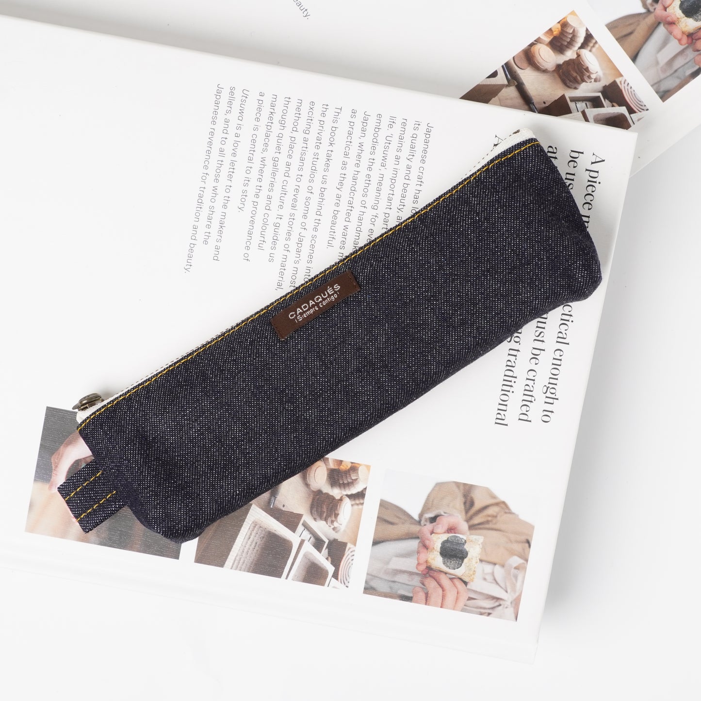 Pen Case Denim Slim