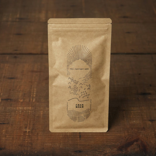 Hiroshima Zairai Koji Fermented Black Tea - Made with Sake Koji and Native Tea Leaves Craft Tea  by TEA FACTORY GEN 20g/0.70 oz