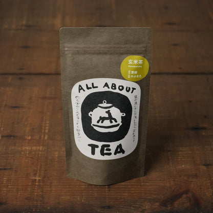 Ehime Yabukita Genmaicha - Fresh Green Tea with Roasted Brown Rice Flavor by TEA FACTORY GEN 60g/2.11 oz