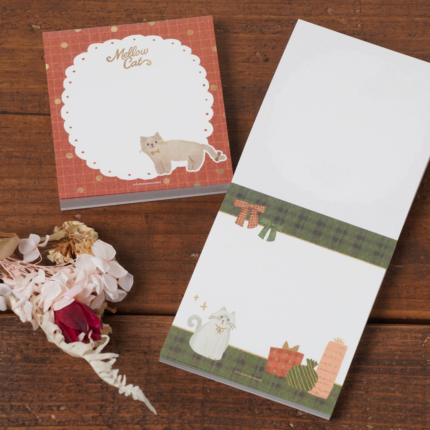 Furukawa Memo Pad - Cat