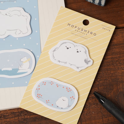 Die-Cut Animal Sticky Notes - Shimaenaga