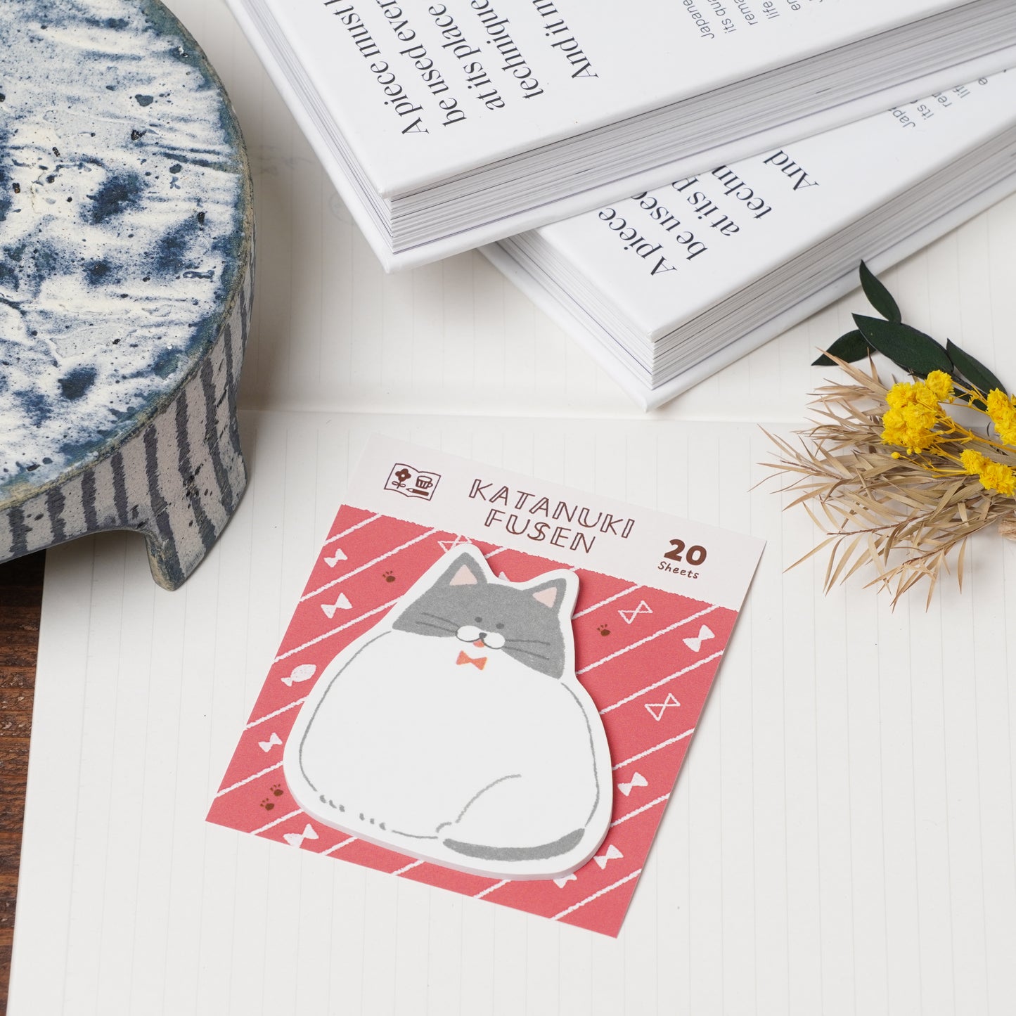 Sticky note WATASHIBIYORI cat