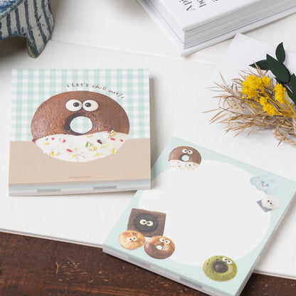 Furukawa W Memo Pad - Donuts