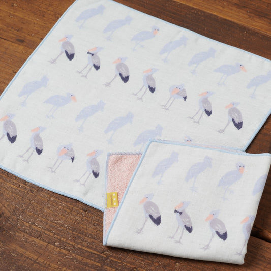 Hamamonyo Semi-Wash Japanese Towel Shoebill