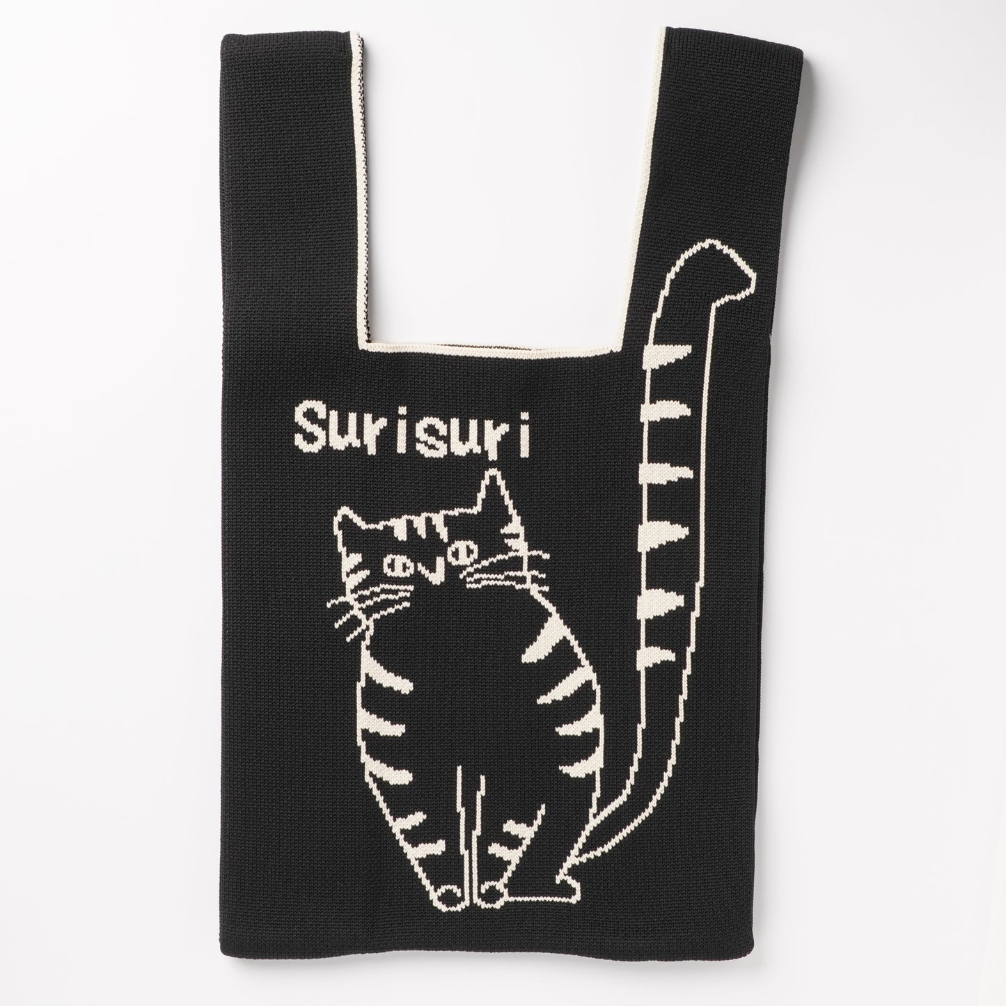 Knit Tote Bag - Surisuri-san Design