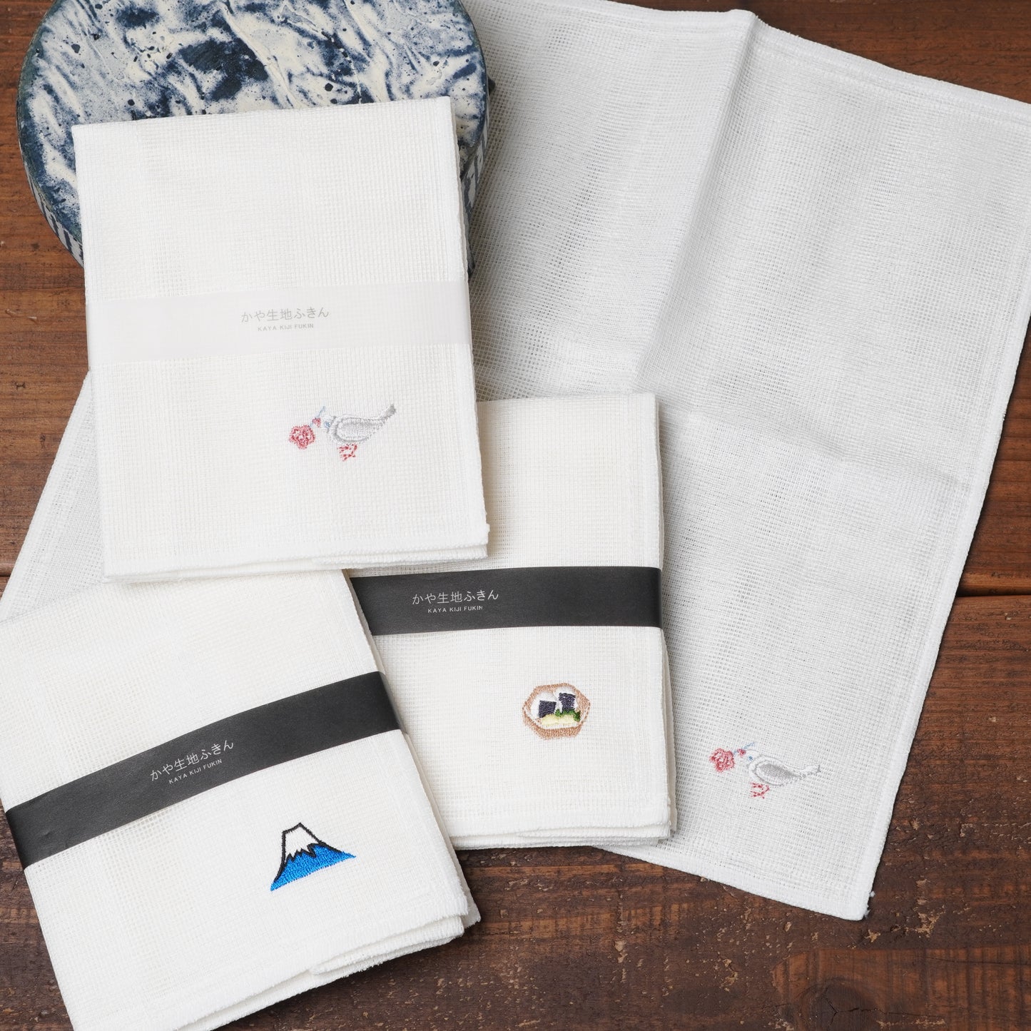 Fukin Dish Towel - Little Bird and Flowers