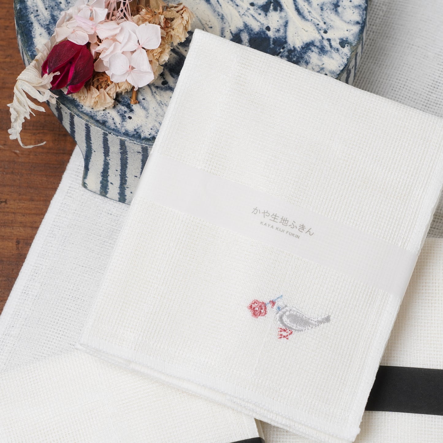 Fukin Dish Towel - Little Bird and Flowers
