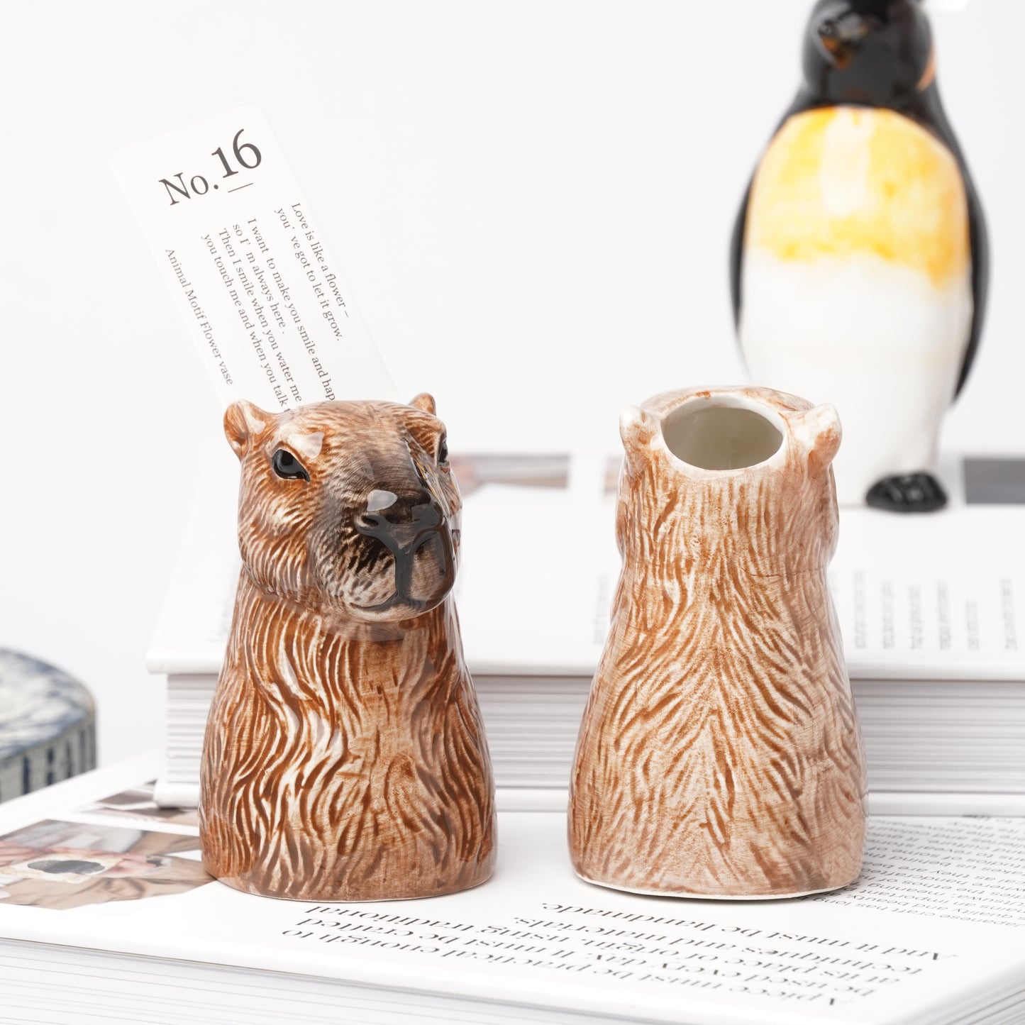 Animal Vase - Capybara