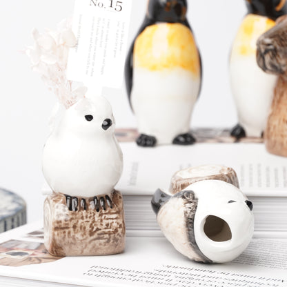 Animal Vase - Long Tailed Tit