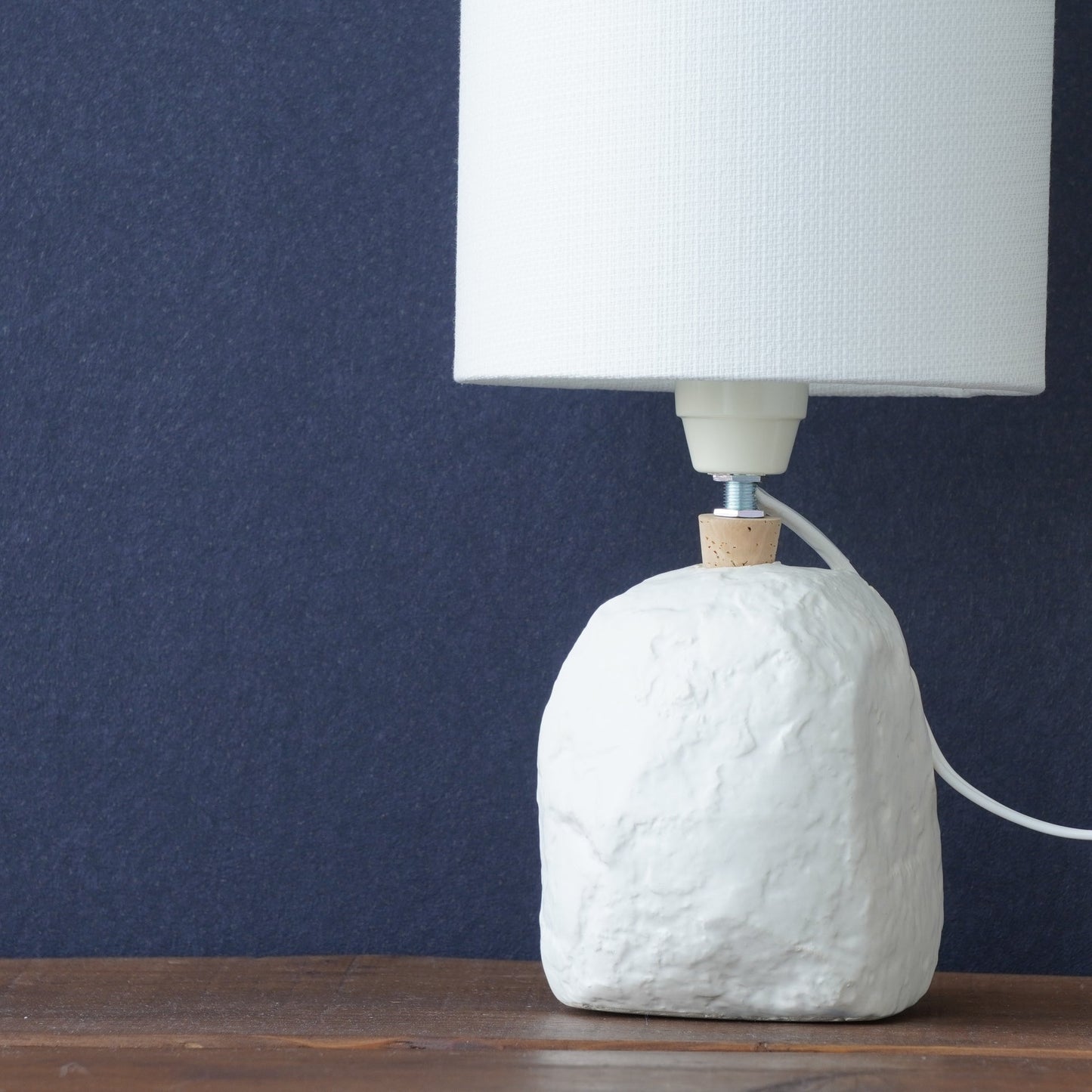 Japanese Ceramic Table Lamp M - Handmade Pottery Lighting by 3rd Ceramics