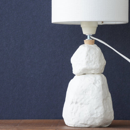 Japanese Ceramic Table Lamp L - Handmade Pottery Lighting by 3rd Ceramics