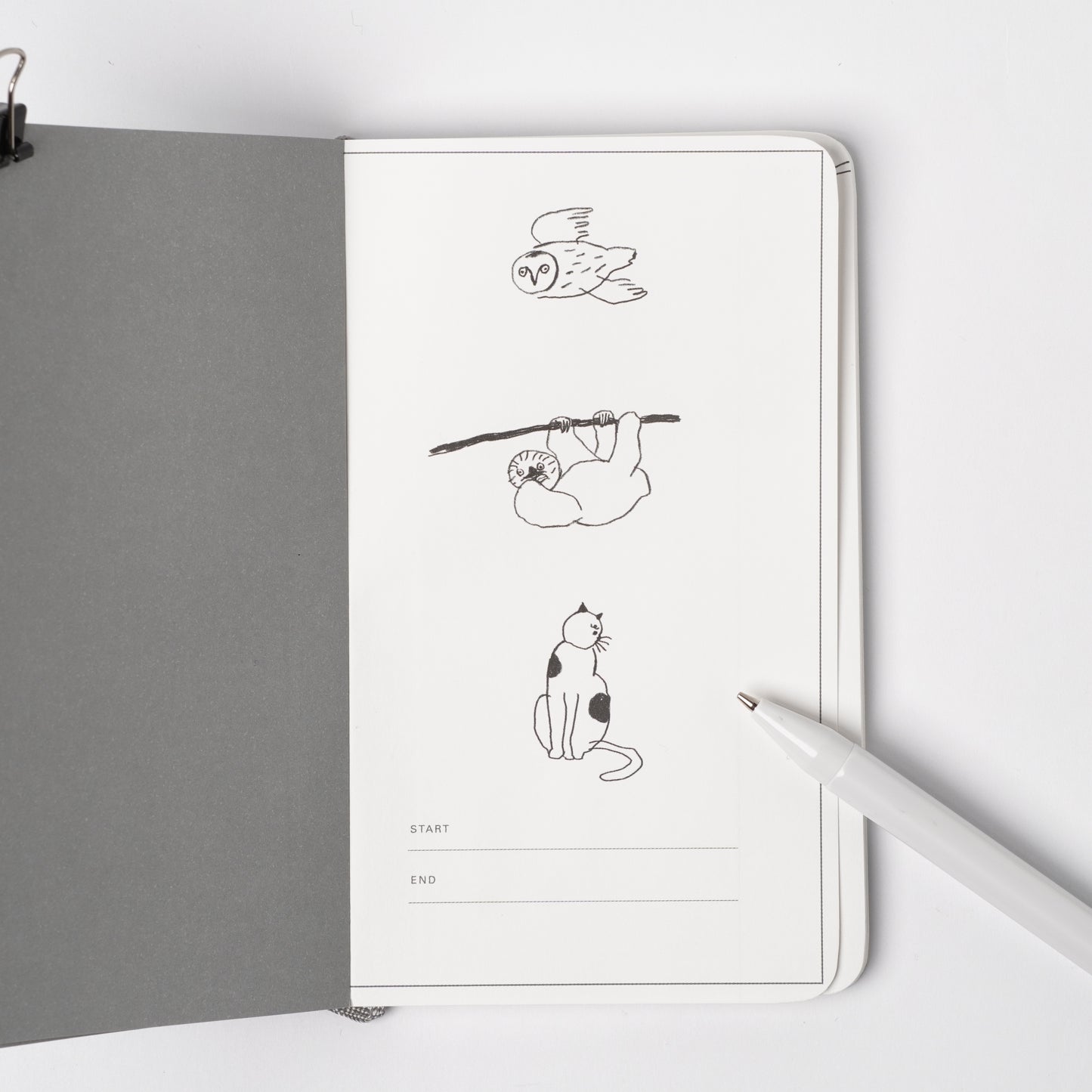 Slow Journal - Owl A6 Slim