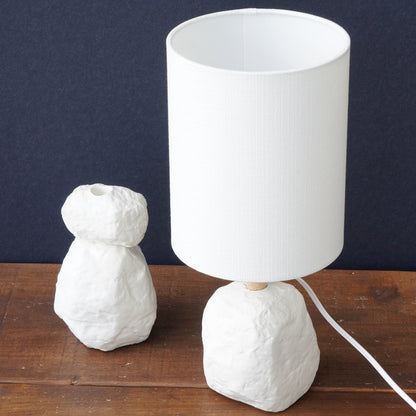 Japanese Ceramic Table Lamp M - Handmade Pottery Lighting by 3rd Ceramics