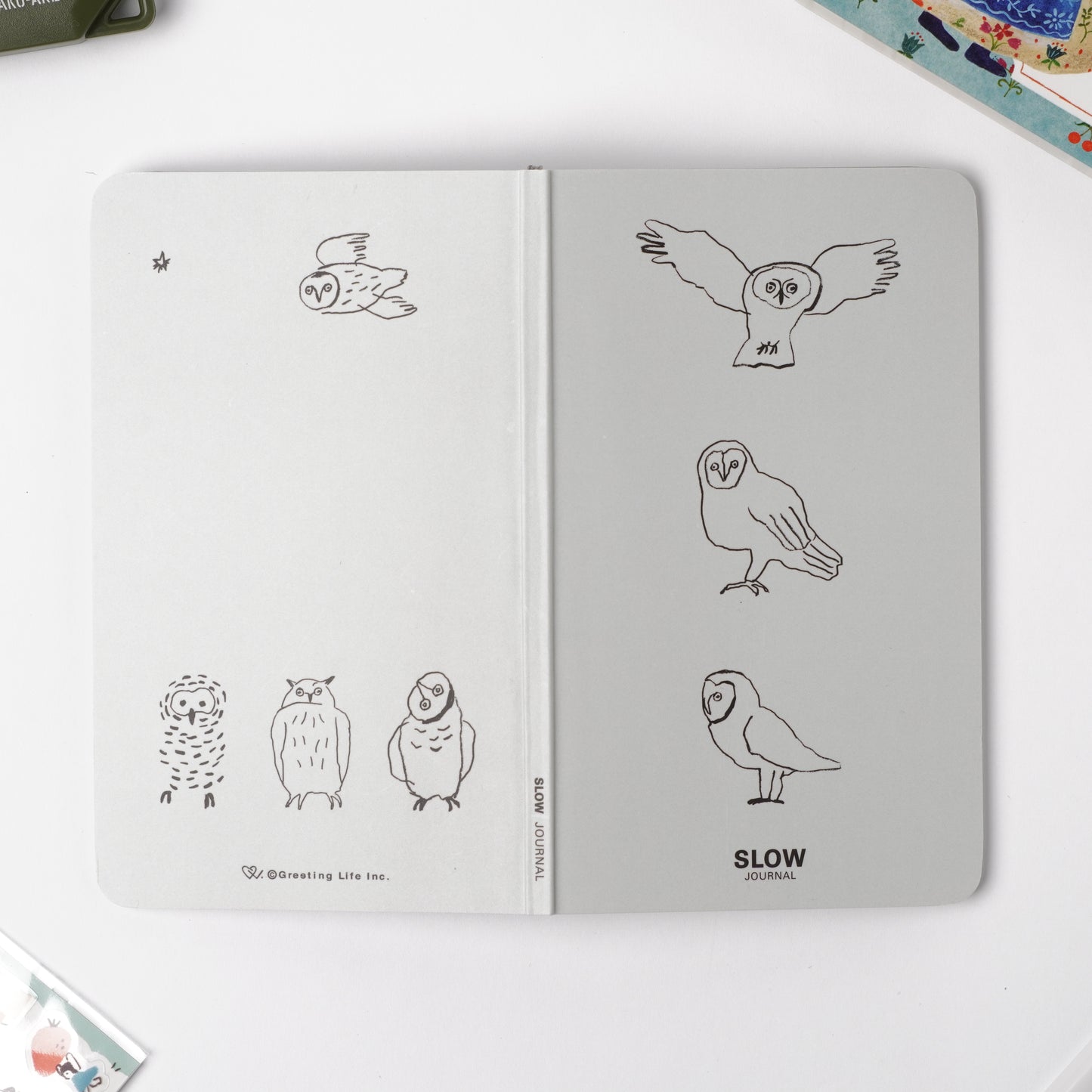 Slow Journal - Owl A6 Slim