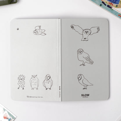Slow Journal - Owl A6 Slim