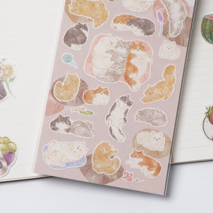 MINDWAVE Sticker - Ohirune Family Nekozaki Family