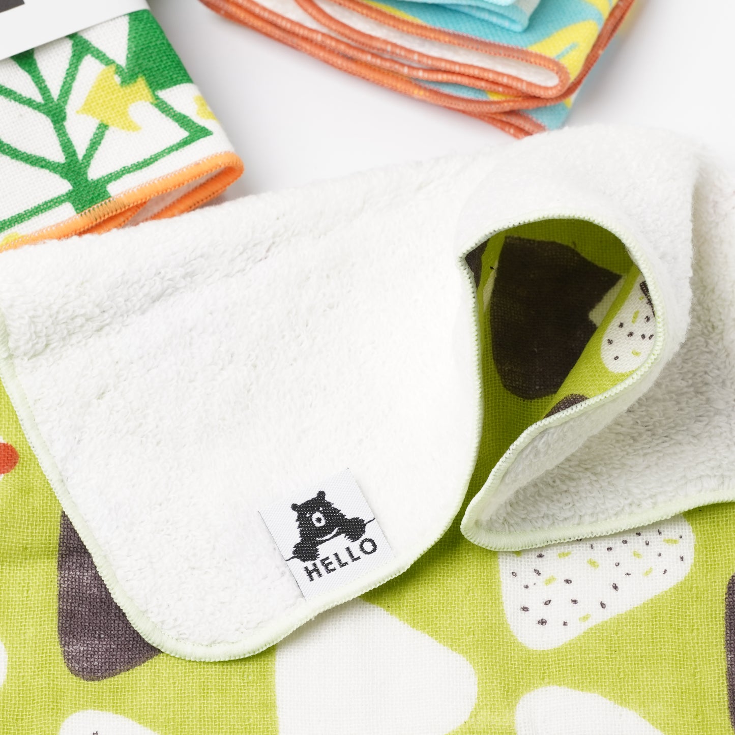 HELLO BEAR Towel Handkerchief - Onigiri