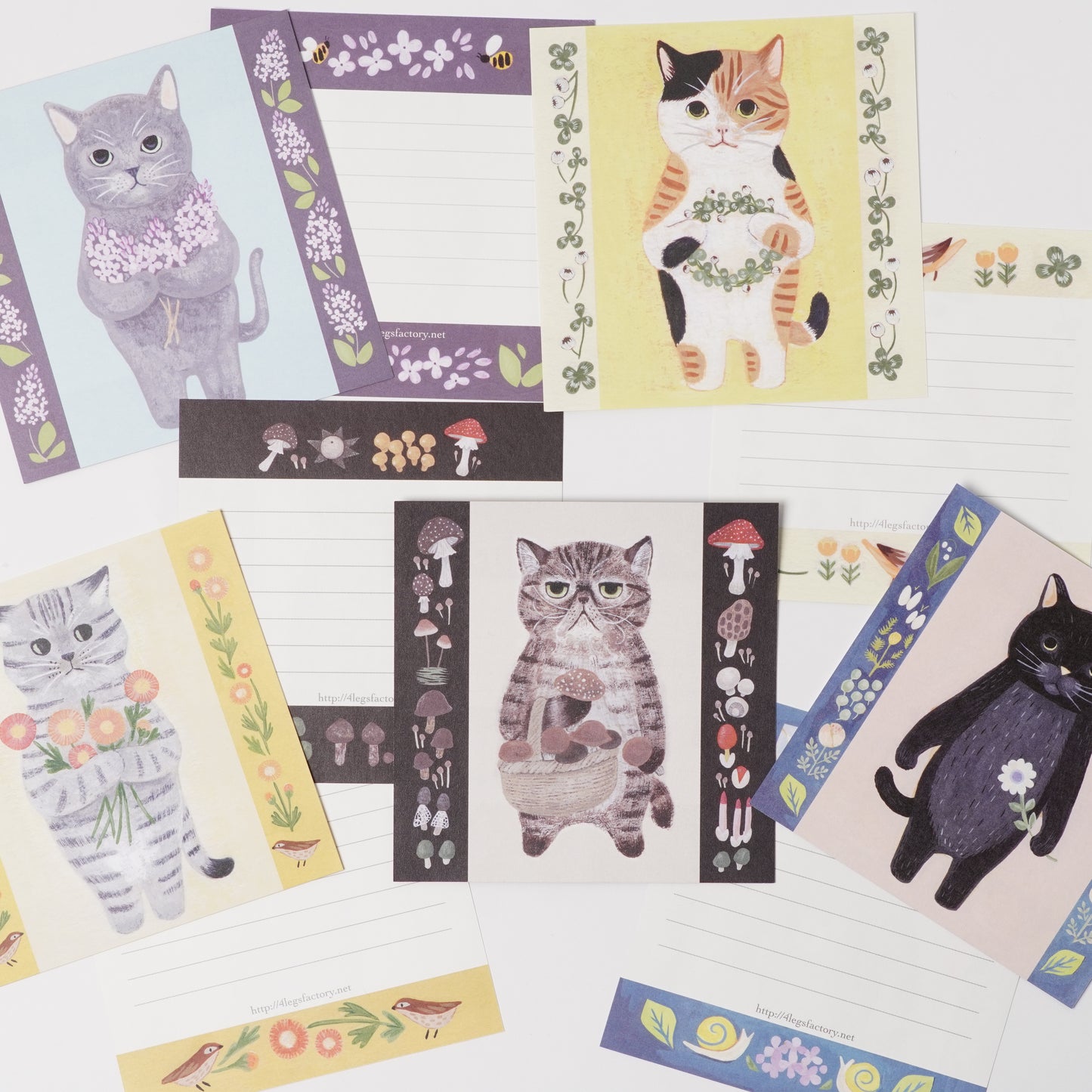 Black Cat Memo - Mackerel Tabby